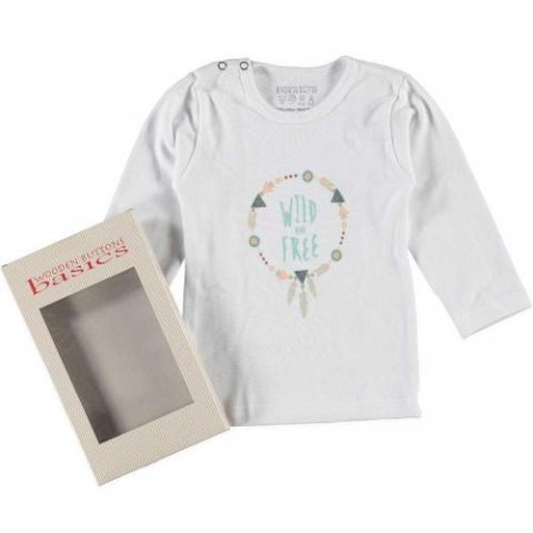 Wooden Buttons shirtje